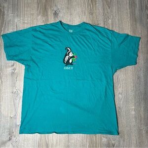 Obey Worldwide Men’s Size XXL Graphic Obey Skunk Tee